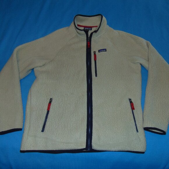 PATAGONIA  RETRO PILE  FLEECE  FULL ZIP JACKET - Picture 1 of 6